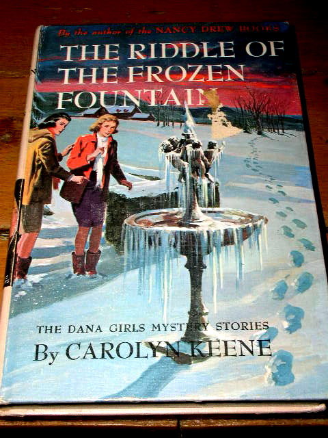 Dana Girls Book, The Riddle of the Frozen Fountain