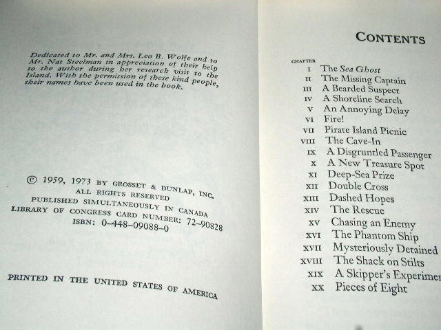 Dana Girls Book, The Haunted Lagoon