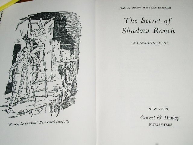 Nancy Drew, The Secret of Shadow Ranch book
