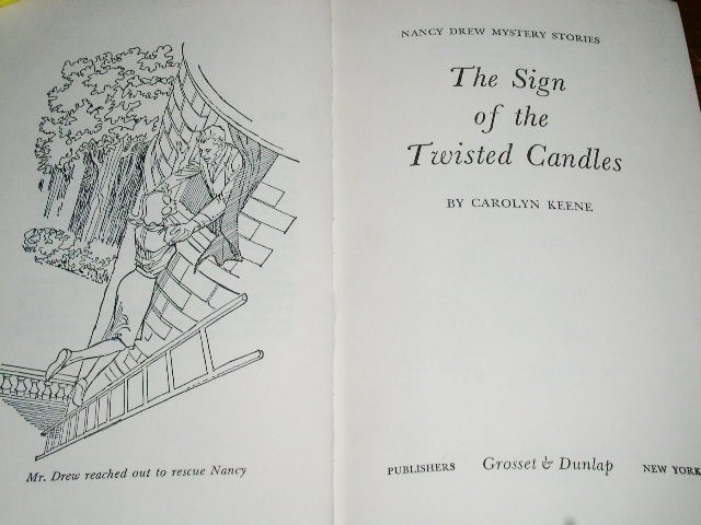Nancy Drew, The Sign of the Twisted Candles book