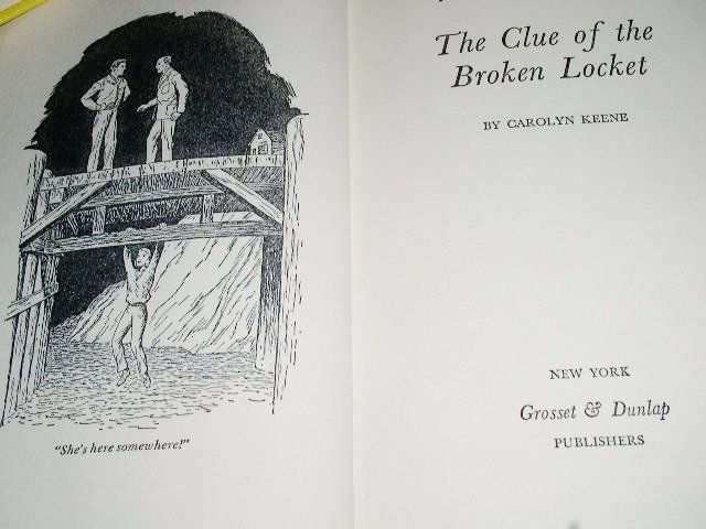 Nancy Drew, The Clue of the Broken Locket book