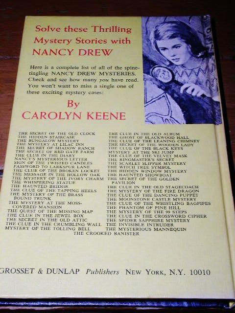 Nancy Drew, The Clue of the Broken Locket book