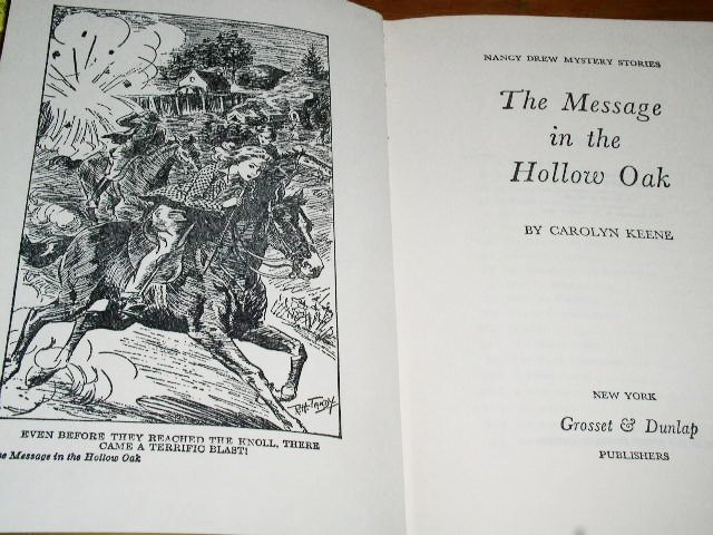 Nancy Drew, The Message in the Hollow Oak book