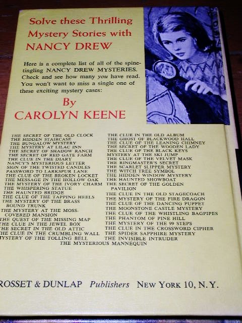 Nancy Drew, The Mystery of the Ivory Charm book