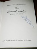 Nancy Drew, The Haunted Bridge book