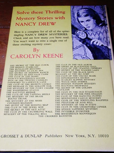 Nancy Drew, The Haunted Bridge book