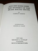 Nancy Drew, The Mystery of the Brass Bound Trunk book