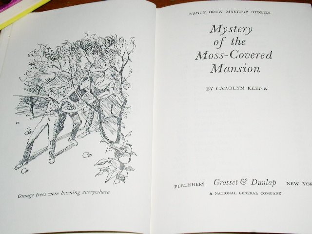 Nancy Drew, The Mystery of the Moss Covered Mansion book