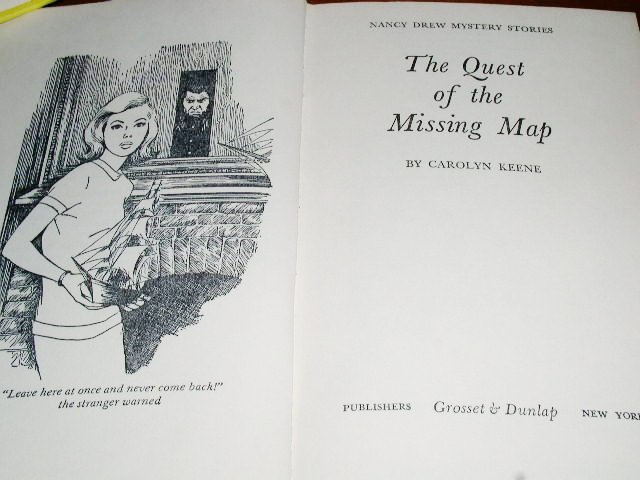 Nancy Drew, The Quest of the Missing Map book