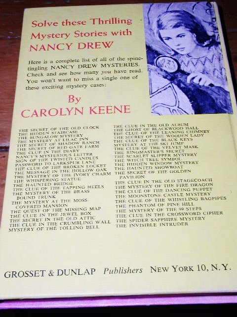 Nancy Drew, The Quest of the Missing Map book