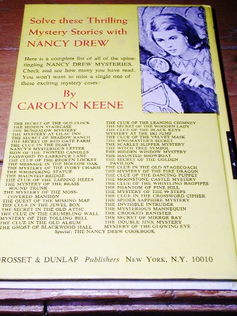 Nancy Drew, The Clue in the Crumbling Wall book