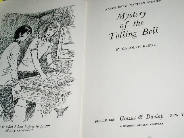 Nancy Drew, The Mystery of the Tolling Bell book