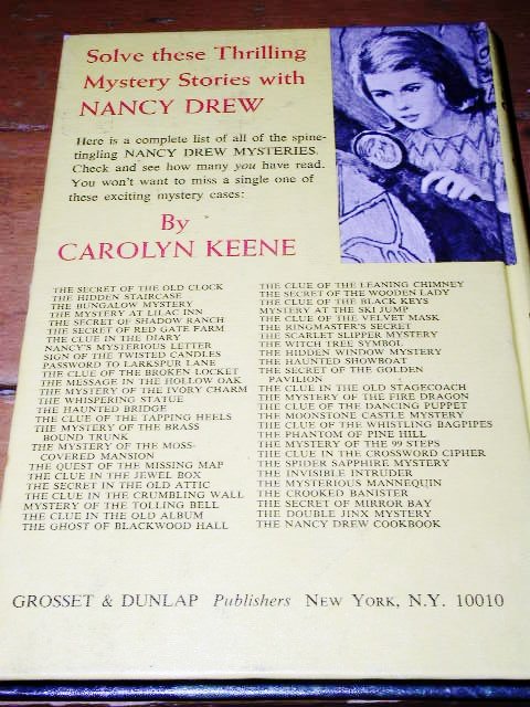 Nancy Drew, The Clue of the Leaning Chimney book
