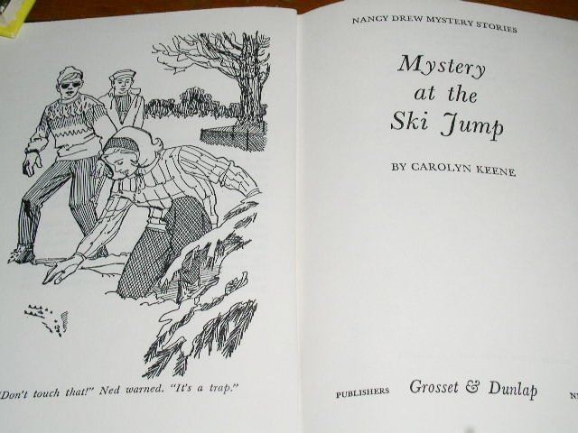 Nancy Drew, The Mystery at the Ski Jump book