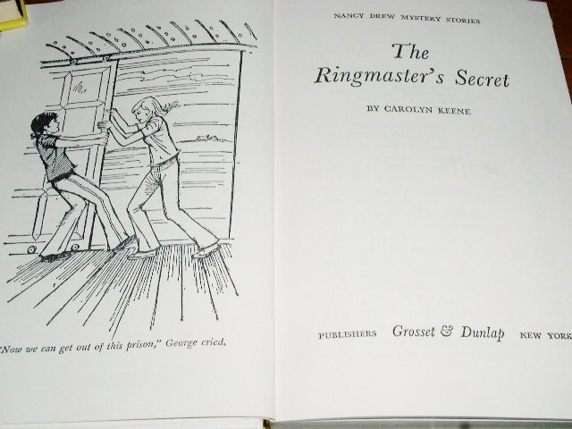 Nancy Drew, The Ringmaster's Secret book