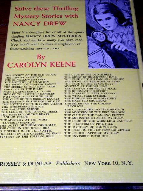 Nancy Drew, The Ringmaster's Secret book