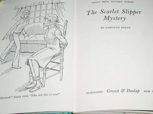 Nancy Drew, The Scarlet Slipper Mystery book