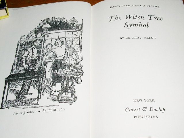 Nancy Drew, The Witch Tree Symbol book