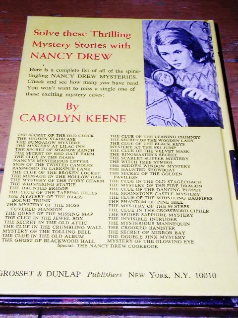 Nancy Drew, The Witch Tree Symbol book