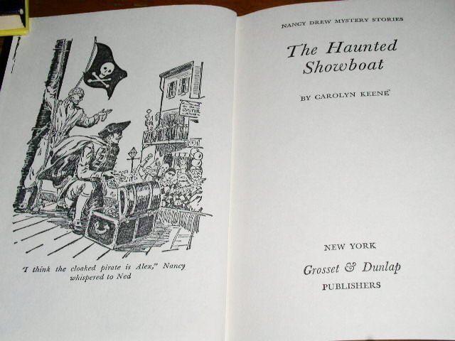 Nancy Drew, The Haunted Showboat book