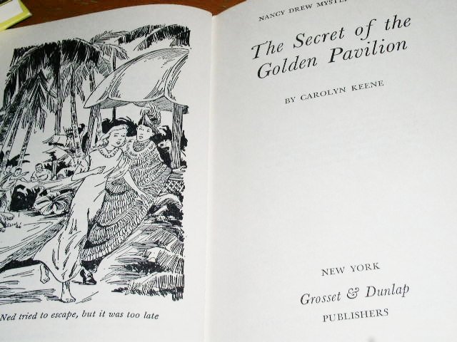 Nancy Drew, The Secret of the Golden Pavilion book