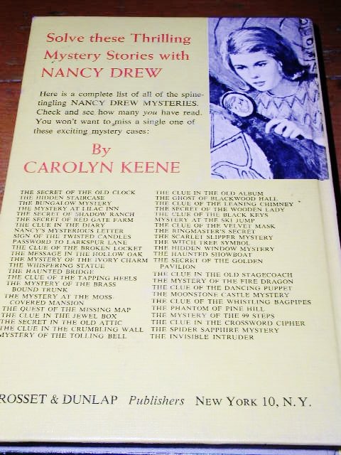 Nancy Drew, The Secret of the Golden Pavilion book