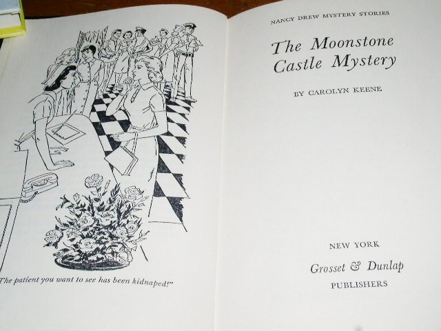 Nancy Drew, The Moonstone Castle Mystery book