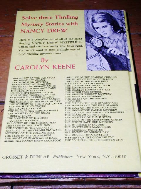 Nancy Drew, The Clue in the Crossword Cipher book