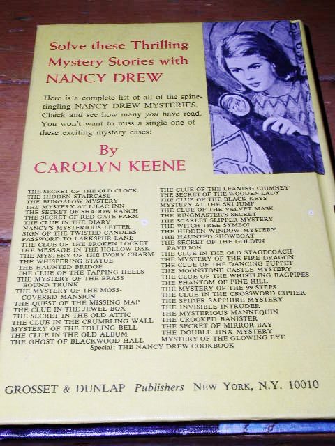 Nancy Drew, The Mysterious Mannequin book