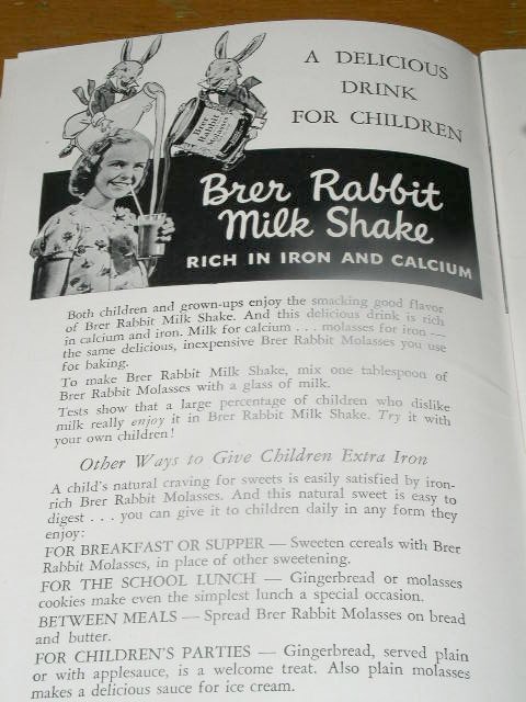 Brer Rabbit's Modern Recipes for Modern Living Cookbook - CK
