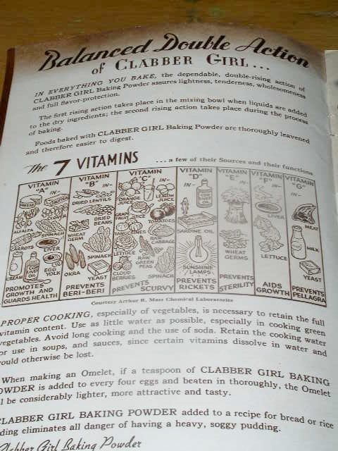 Clabber Girl Baking Book Cookbook - CK