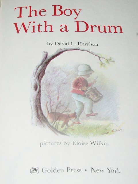 The Boy With A Drum, Little Golden Book