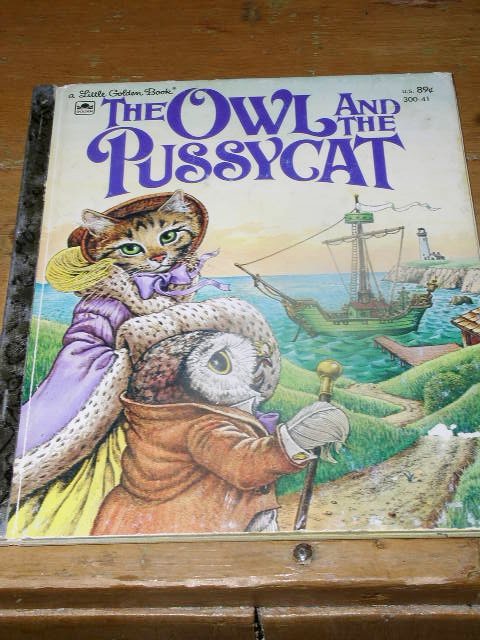 The Owl and the Pussycat Little Golden Book