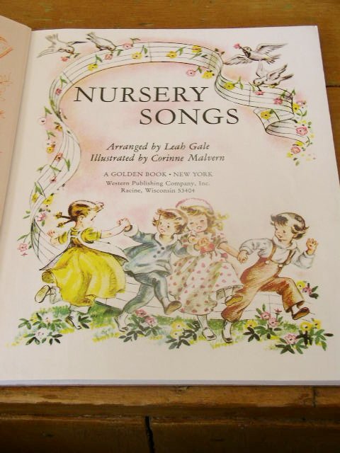 Nursery Songs - Little Golden Book