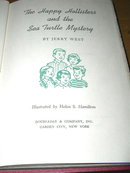 The Happy Hollisters and the Sea Turtle Mystery Book