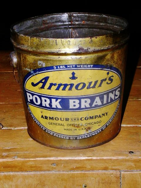 Armour's Pork Brains Tin