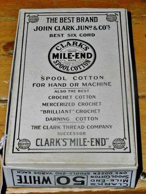John Clark Junr & Co's Thread Box