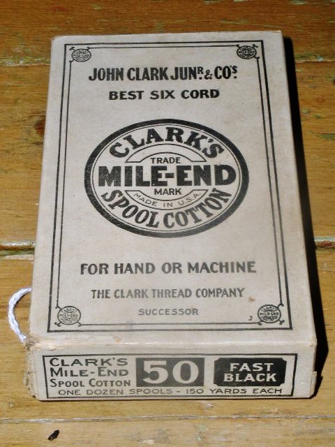 John Clark Junr & Co's Thread Box