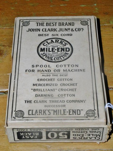 John Clark Junr & Co's Thread Box