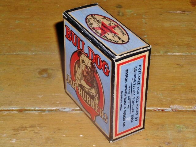 Bull Dog Jar Rubbers Box, FULL,