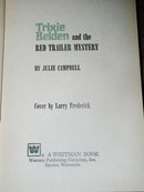 Trixie Belden, The Red Trailer Mystery Book