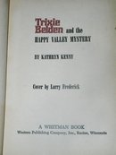 Trixie Belden, The Happy Valley Mystery Book