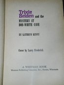 Trixie Belden, The Mystery at Bob-White Cave Book
