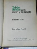Trixie Belden, The Mystery of The Emeralds Book