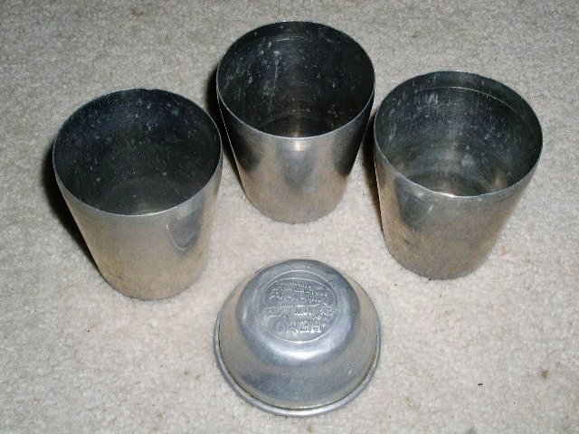 Thompson's Hemo Double Malted Milk Shakers/Cups
