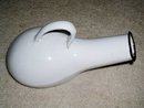 White Emamel Bed Urinal