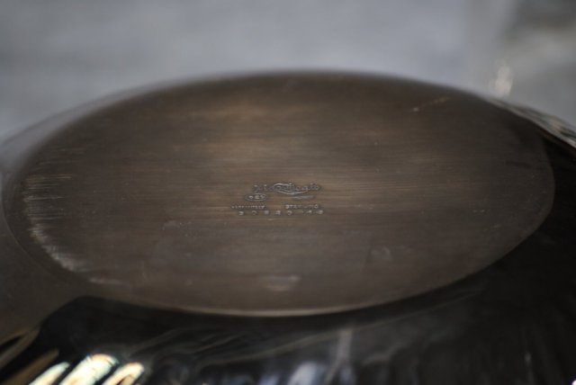 Bernini style caviar bowl Italian 1950