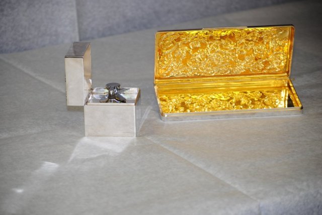Grape style smoking set Italian 1950