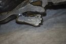 Couple of sterling silver lions Italian 1940
