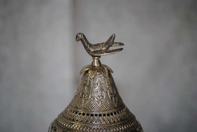 Egyptian silver incense burner 1940